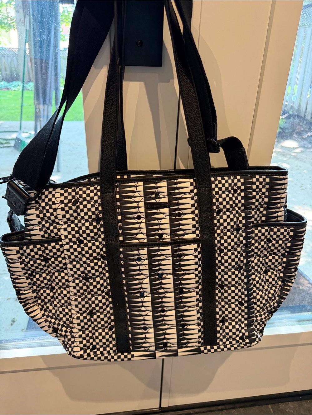 Rebecca Minkoff Black & White Diaper Bag